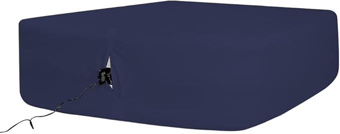 Bedecor Air Bed Sheets for Mattress Cover Removable Bed and Elastic Band Super Soft and Breathable & Deep up to 21" Blue Twin XL