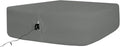 Bedecor Air Bed Sheets for Mattress Cover Removable Bed and Elastic Band Super Soft and Breathable & Deep up to 21" Dark Gray Twin