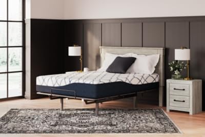 Signature Design by Ashley 12 Inch Chime Elite 2.0 Plush Green Tea Memory Foam Mattress for Cool Sleep and Pressure Relief, King, Fiberglass Free, Mattress In A Box