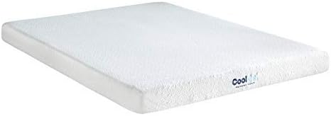 Cool Gel 6 Inch Full Size Mattress Memory Foam Medium Firm, Gel Memory Foam Mattress Full Matress Cooling, Made in the USA, 6" Depth with Pressure Relief, CertiPUR-US Certified No Fiberglass, Bed