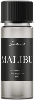 Scentiment Diffuser Oil- Malibu | Aromatherapy Home Fragrance | Inspired by Nobu® Hotel | Luxurious Scent with Notes of Lemon, Ginger, Musk (20 mL)