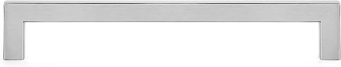 Ravinte 10 Pack Stainless Steel Kitchen Cabinet Handles Brushed Nickel Cabinet Pulls Kitchen Drawer Handles Sleek Dresser Drawer Pulls with 7-1/2 inch Hole Center Satin Nickel Cabinet Hardware