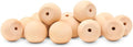 Unfinished Wood Ball Knobs 1-1/4 inch for Kitchen Cabinet Knobs, Drawer Knobs, Dresser Knobs and Crafts, Pack of 50, by Woodpeckers