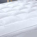 Plush Extra Thick Short Queen Mattress Topper for RV Camper(60x75 Inches), Cooling & Soft Pillow Top Mattress Topper with Cotton Cover, Overfilled Mattress Pad Cover for Firm Mattress