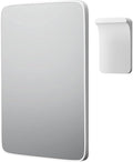 Mavoro 7x9 Travel Mirror | Small Wall Adhesive Mirror | Peel and Stick Wall Mount Travel Make up Mirror | Real Glass Vanity Mirror with Stand