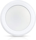 ECOELER 6in Dimmable LED Disk Light, Flush Mount Recessed Retrofit Ceiling Lights, 16.5W, 1000lm, 3000K Warm White, Installs into JBox or Recessed Can, ETL Listed