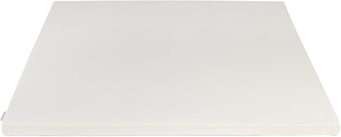 Pure Green Natural Latex Mattress Topper w/Jersey Cover - Firm - 2 Inch - Cal King Size (GOTS Certified Organic)