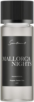 Scentiment Diffuser Oil - Mallorca Nights |Aromatherapy Home Fragrance | Inspired by Meliá Hotel® | Luxurious Scent with Notes of Bergamot, Jasmine, Rose (50ml)