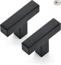 Ravinte 32 Pack 2 inch Length Square Cabinet Pulls Matte Black Stainless Steel Kitchen Drawer Pulls Cupboard Handles Cabinet Handles
