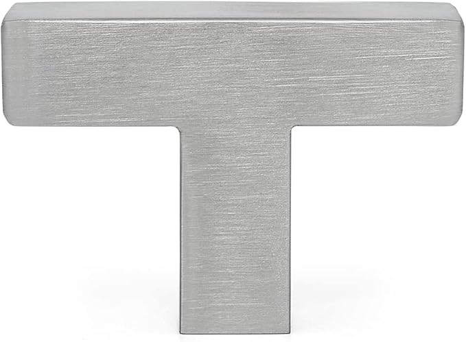 Ravinte 20 Pack 2 inch Length Square Cabinet Pulls Brushed Nickel Stainless Steel Kitchen Drawer Pulls Cupboard Handles Cabinet Handles