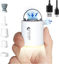 FLEXTAILGEAR Tiny Pump X Portable Air Pump+ Camping Light Ultra-Mini Air Pump with 1300mAh Battery USB Rechargeable for Sleeping Pads Pool Floats Air Bed Air Mattress Swimming Ring