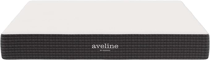 Modway Aveline Gel Infused Memory Mattress with CertiPUR-US Certified Foam, King, White