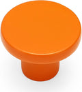 Ravinte 15 Pack Cabinet Knobs Orange Kitchen Cabinet Knobs Round Dresser Drawer Pulls Closet Door Pulls 1-1/5 Inch