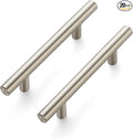 Ravinte 20 Pack 6 inch Cabinet Pulls Brushed Nickel Stainless Steel Kitchen Cupboard Handles Cabinet Handles, 3.5 inch Hole Center