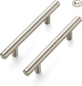 Ravinte 5 Pack 6 inch Cabinet Pulls Brushed Nickel Stainless Steel Kitchen Cupboard Handles Cabinet Handles, 3.5 inch Hole Center