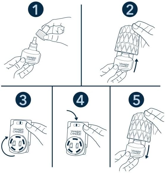Yankee Candle ScentPlug Refill, Mediterranean Breeze (Pack of 6)