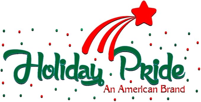 Holiday Pride Yellow Gold Christmas Lights on Green Wire - 100 Count Gold Christmas Tree Lights (24 Ft) - Indoor/Outdoor Use - UL Listed - Static/Flashing Modes - Connectable