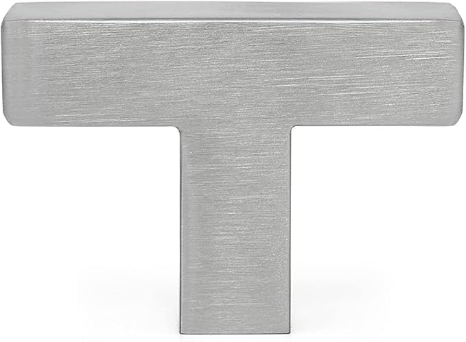 Ravinte 14 Pack 2 inch Length Square Cabinet Pulls Brushed Nickel Stainless Steel Kitchen Drawer Pulls Cabinet Handles Cupboard Handles