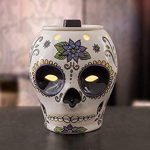 Scentsationals Wax Melt Warmer, for Scented Wax Melts - Day of The Dead Collection Dia de Los Muertos - Fragrance Cubes and Tarts