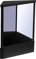 Non-Reversing Mirror, Professional Mirror Non-reversing Precision True Vanity Makeup Mirrors Non-Magnifying Tabletop Mirrors for Accurate Reflections (Black, L)