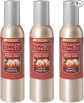 Yankee Candle Concentrated Air Freshener Room Spray, Odor Eliminator for Home, Bathroom, Apple Pumpkin, 1.5 Oz (Pack of 3)