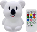 Big Size Night Light, Child Night Light, Bedside Lamp for Kids, Multicolor Light with Remote Control, Break Resistant, Eye Caring, Adjustable Brightness & Color, Timing Function - Large Koala