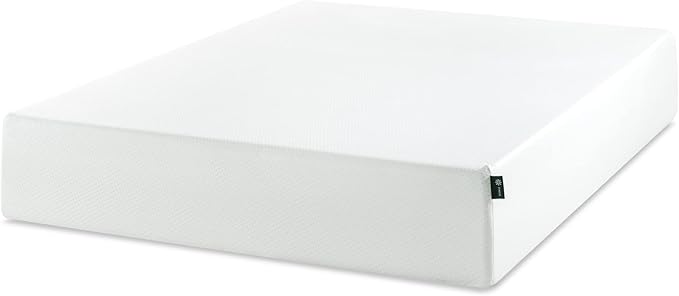 ZINUS 12 Inch King Green Tea Memory Foam Mattress [New Version], Fiberglass free, Medium Firm Feel, Zoned Pressure Relief, Certified Safe Foams & Fabric, Mattress in A Box