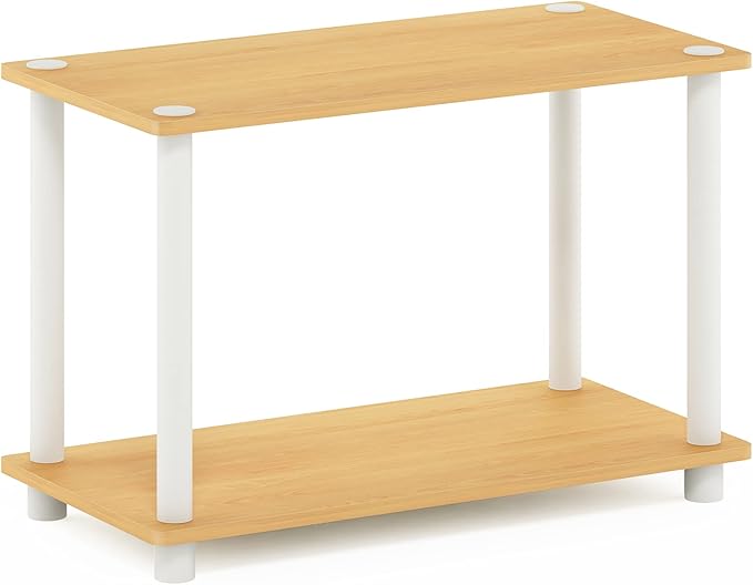 Furinno Industrial Multipurpose Side Table, Americano