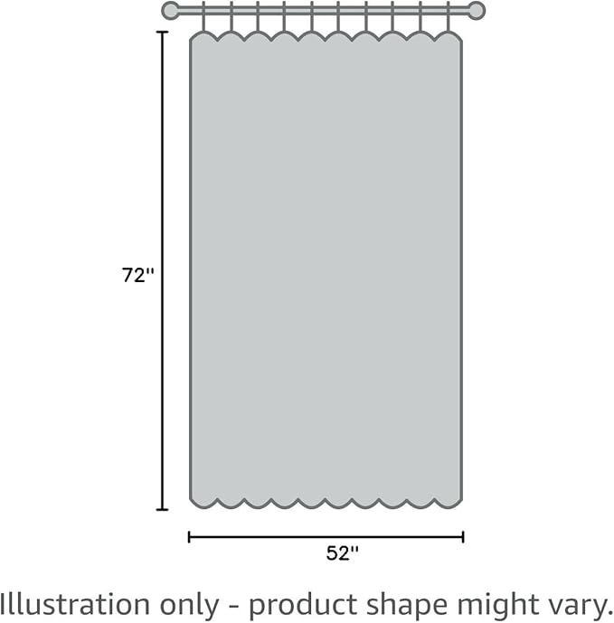 RYB HOME Semi Sheer Curtains - Linen Textured Sheer Privacy Curtains Light Filtering Semitransparent Rod Pocket Drapes for Bedroom Living Room Dining Window Decor, Beige, 52 x 72 inches, 2 Pcs
