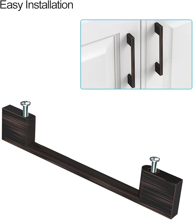 10 Pack Oil Rubbed Bronze Cabinet Pulls 3 Inch Cabinet Handles Kitchen Cabinet Hardware Kitchen Handles for Cabinets Bronze Dresser Pulls Kitchen Pulls
