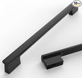 Asidrama 10 Pack 9 Inch(228mm) Matte Black Kitchen Cabinet Handles, Cabinet Pulls Kitchen Cabinet Hardware for Cupboard Drawer Pulls