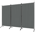 Morngardo Room Divider Folding Privacy Screens 3 Panel Partitions Dividers Portable Separating for Home Office Bedroom Dorm Decor