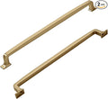 Khtumeware 2 Pack 8 Inch Cabinet Handles - Champagne Bronze Pulls, Warm Brass Drawer Pulls for Kitchen, Cabinets, Cupboards