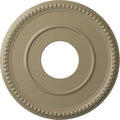 Ekena Millwork CM12BRGDF 12 1/2"OD X 3 7/8"ID X 3/4"P Bradford Ceiling Medallion Fits Canopies Up to 6 5/8", Gobi Desert