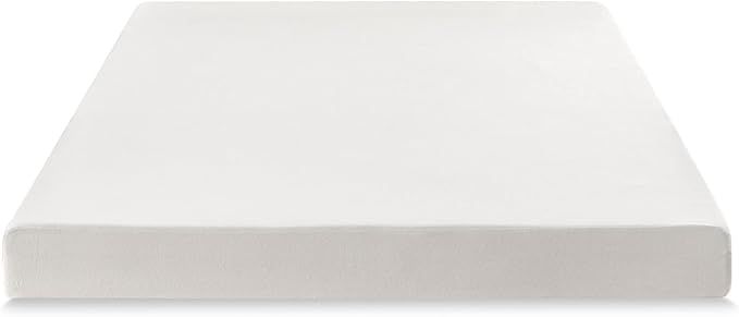 Best Price Mattres 6 inch Twin Mattress XL Long, Bed-In-A-Box, Green Tea Memory Foam,White