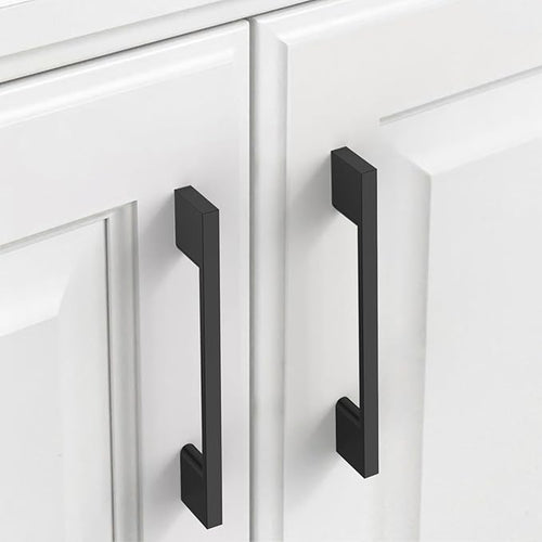 10 Pack Matte Black Cabinet Pulls 5 Inch Cabinet Handles Kitchen Cabinet Hardware Kitchen Handles for Cabinets Black Dresser Pulls Drawer Handle