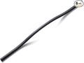 Goo-Ki Modern Handle,Minimalist Cabinet Pull,Matt Black Drawer Handle Wardrobe Cabinet Door Handle, 11.3''/12.6'' Double Hole Centers,6 Packed