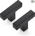 JOY DECOR 40 Pack Cabinet Knobs, Black Cabinet Handles, 2 Inch Kitchen Knobs, Single Hole Drawer Hardware for Dresser Drawers