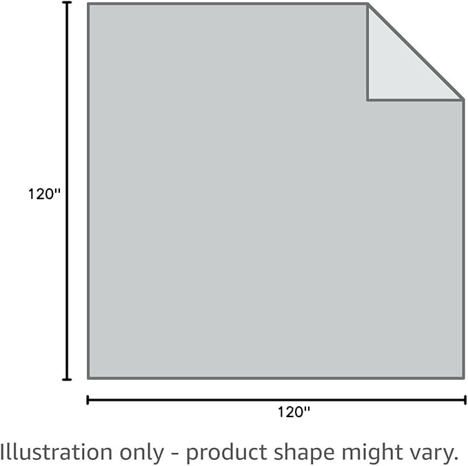 PHF 100% Cotton Waffle Weave Family Blanket,Oversized King Size 120"x 120"-Pre-Washed Snag Proof Lightweight Breathable Moisture-Wicking, 10'x 10' Huge Extra Large Big,Home Decoration Gift-Linen