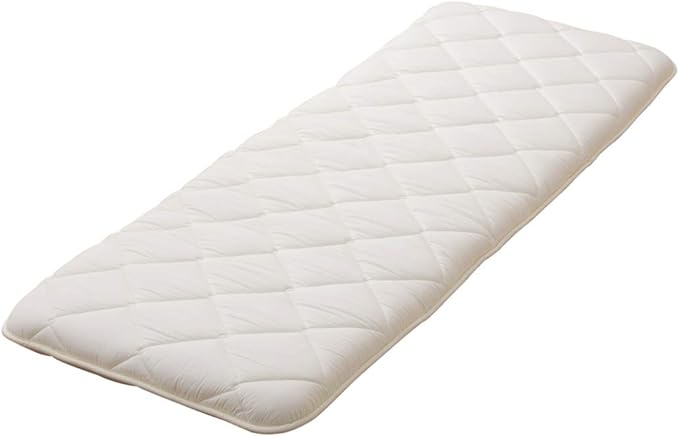 EMOOR Japanese Futon Mattress CLASSE Small-Twin Made in Japan White, Foldable Floor Sleeping Bed Tatami Mat