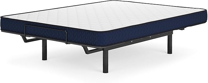 Signature Design by Ashley Queen Size Medium Firm 6 Inch Memory Foam Mattress with Breathable Quilted Cover, Fiberglass Free, Mattress in A Box