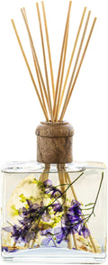 Rosy Rings Botanical Reed Diffuser 13oz - Lasts 6-12 Months Aromatherapy Notes of Cashmere Vanilla Jasmine Lily Sandalwood Apple Long Lasting Floral Luxurious Home Fragrance Decor Gifts (Vanilla Rain)