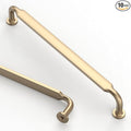Asidrama 10 Pack 7.5 Inch(192mm) Brushed Brass Kitchen Cabinet Handles, Cabinet Pulls Kitchen Cabinet Hardware for Cupboard Drawer Pulls