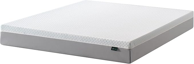 ZINUS 8 Inch Green Tea Essential Memory Foam Mattress [New Version], Full, Fiberglass Free, Medium Feel, Breathable Airflow Memory Foam, Certified Safe Foams & Fabric, Mattress in A Box