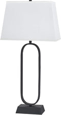 Evert Table Lamp – Modern Luxury Lamp with Fabric Shade and Metal Base, Whimsical Accent Lighting for Living Room or Bedroom