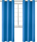 BGment Room Darkening Curtains 84 Inches Long - Grommet Thermal Insulated Drapes Window Treatment Curtains for Bedroom, 2 Panels, 42 x 84 Inch, Classic Blue