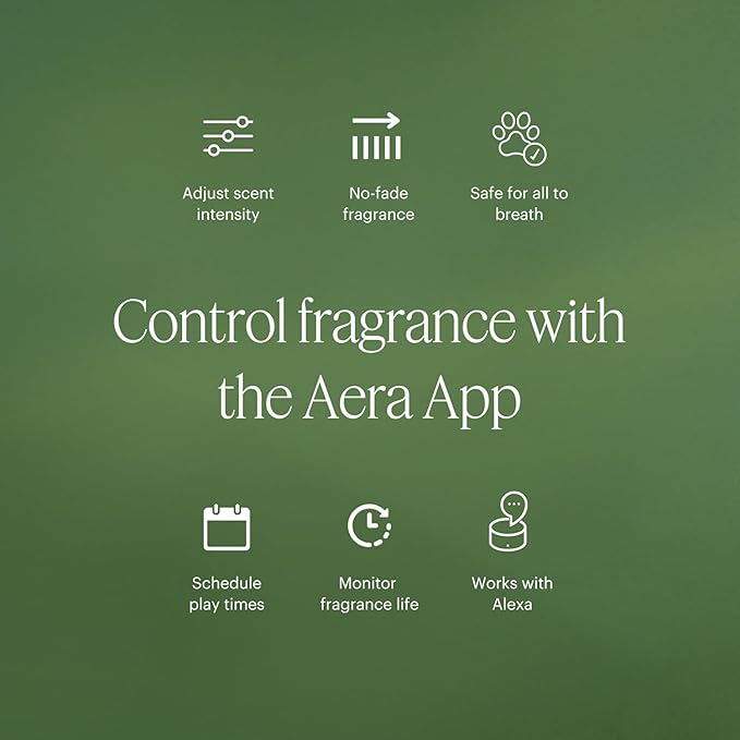 Aera White Tea - Essential Oil for Home - Elegant Embrace Fragrance - Notes of White Tea, Jasmine and Thyme - Scent Refill - Works with The Aera Diffuser