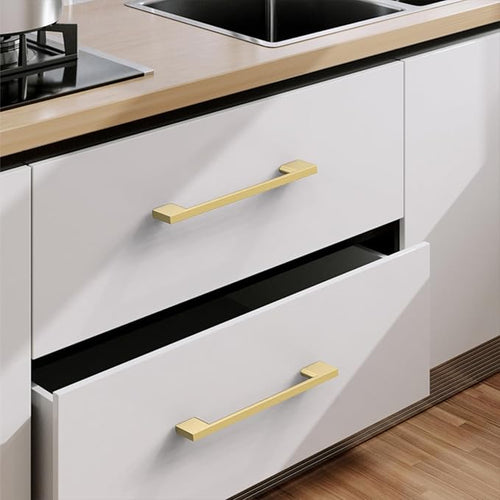 10 Pack Gold Cabinet Pulls 5 Inch Kitchen Cabinets Handles Hardware for Cabinets Gold Drawer Pulls Kitchen Pull