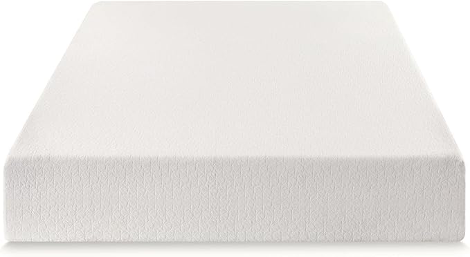 Best Price Mattress 12 Inch Cal King Mattress Bed-In-A-Box, Green Tea Memory Foam, White