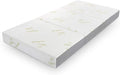 Inofia Folding Mattress, 6 Inch Trifold Memory Foam Mattress with Ultra Soft Removable Cover, Non-Slip Bottom & Breathable Mesh Sides, Foldable & Portable - Cot Size (75" x 31" x 6")